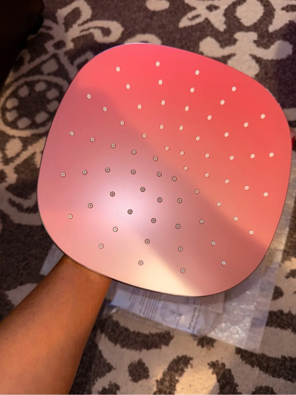 Pink Gradient Rain head, Brand NEW Shower head - Modern Square Rainfall !!!